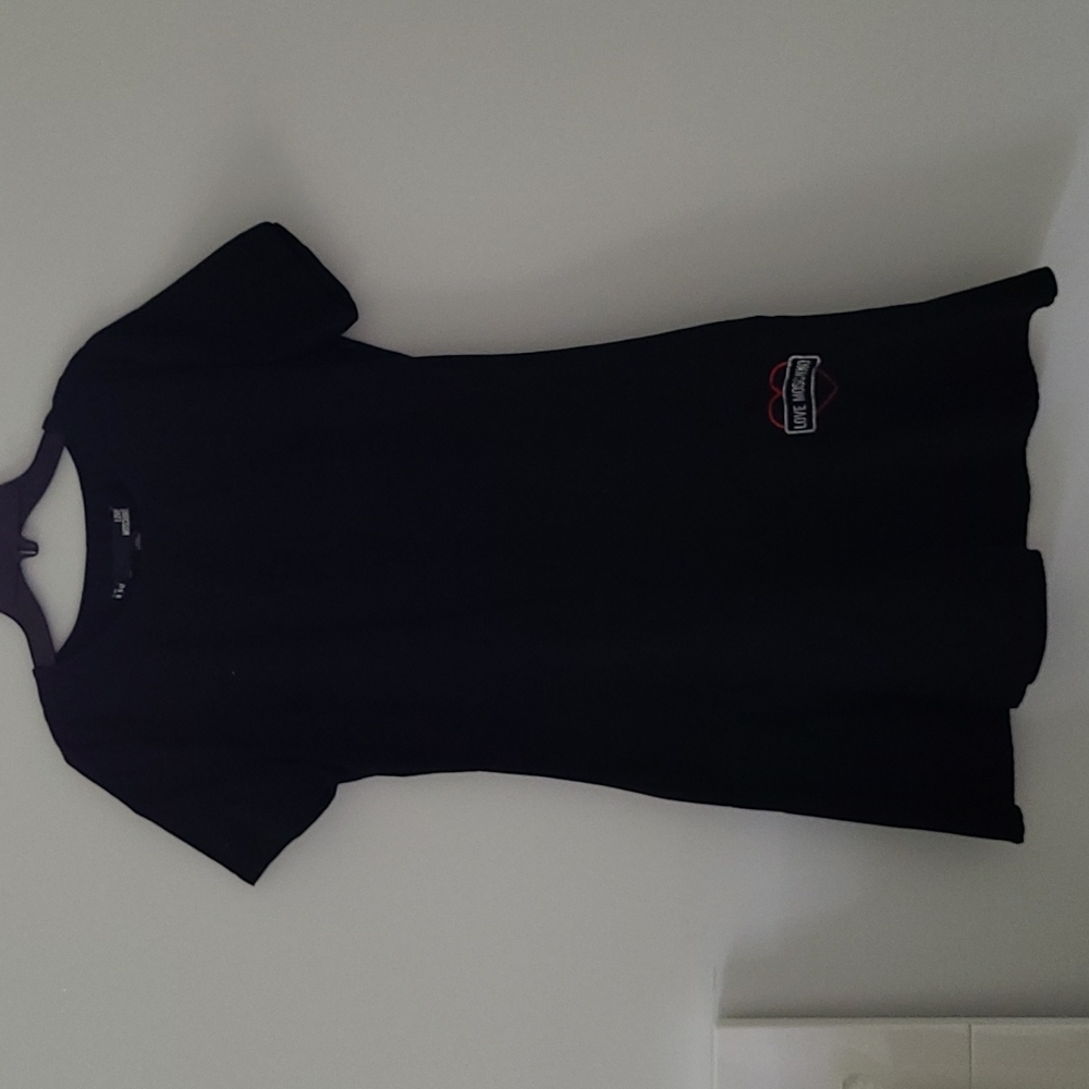 LOVE MOSCHINO black dress size 6